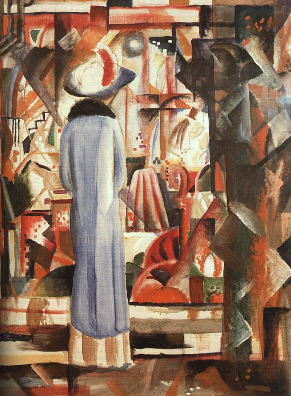 August Macke Large Bright Shop Window